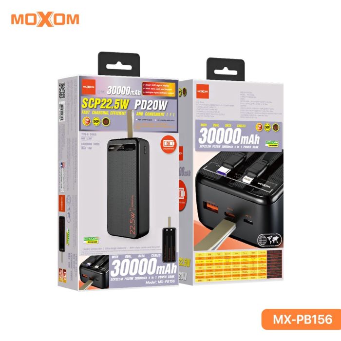 بوربانك موكسوم MX-PB156 30000mAh