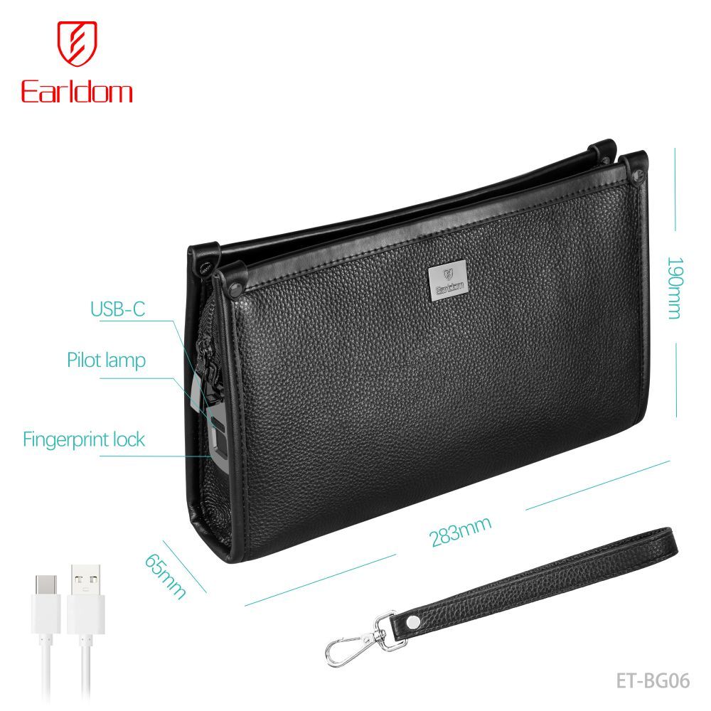 حقيبة يد Earldom ET-BG06 Zurich Business مع بصمة