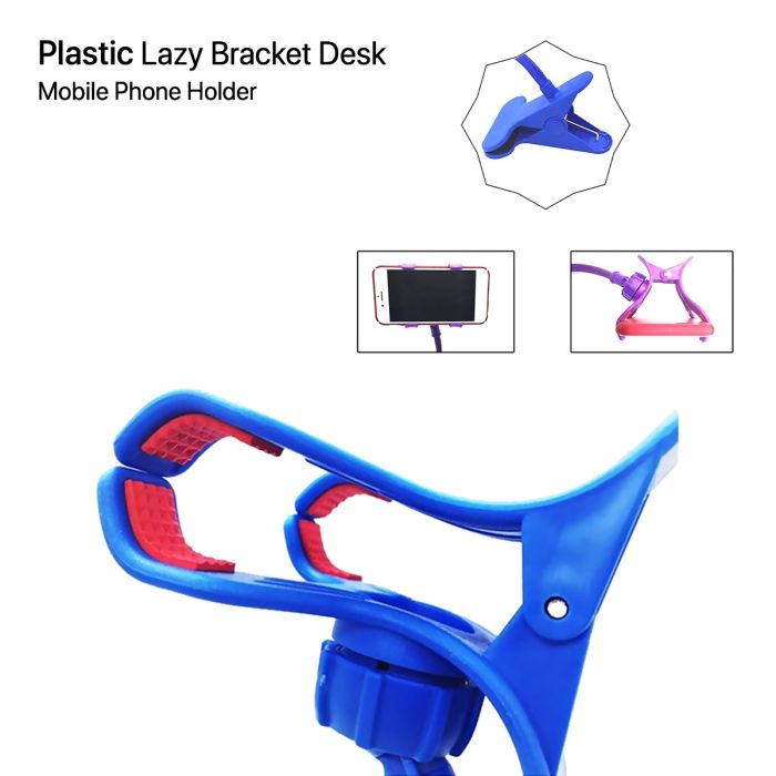 حمالة الهاتف Lazy Bracket بلاستيك للمكتب
