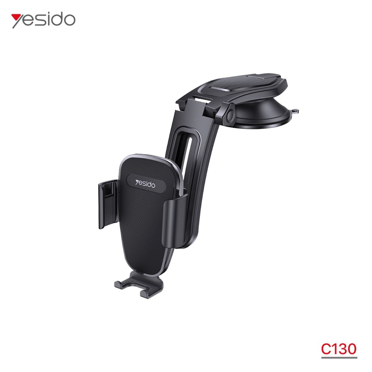 حمالة الهاتف YESIDO C130 كبسة بدوران 360 درجة