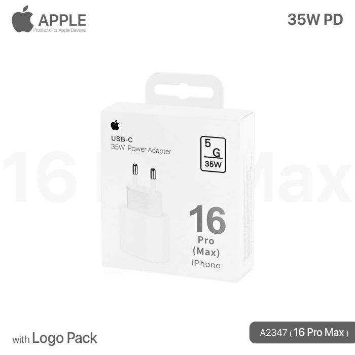شاحن آيفون 35W PD مبكت مع لوجو