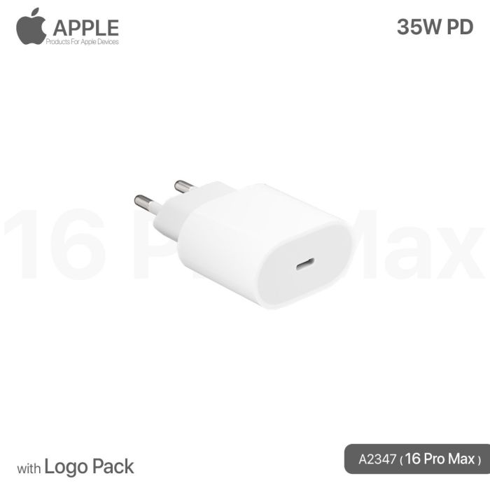 شاحن آيفون 35W PD مبكت مع لوجو