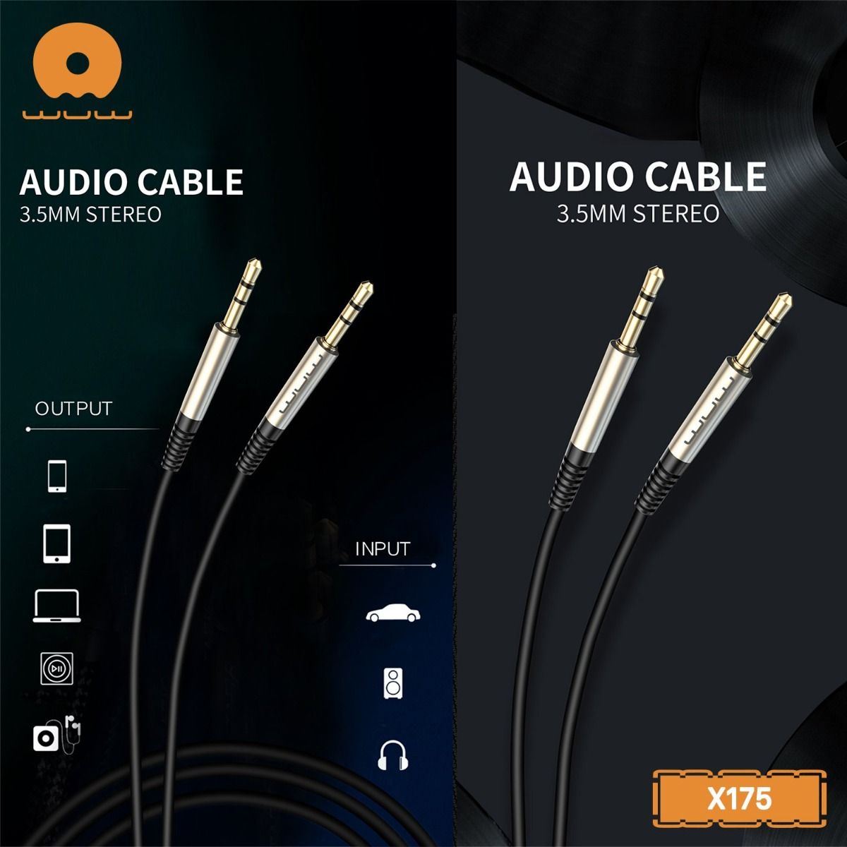 كيبل صوت WUW X175 AUX أوكس