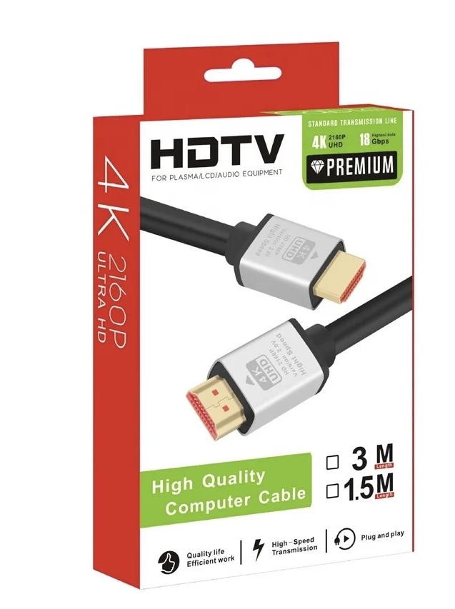 كيبل HDMI 4K (3m)