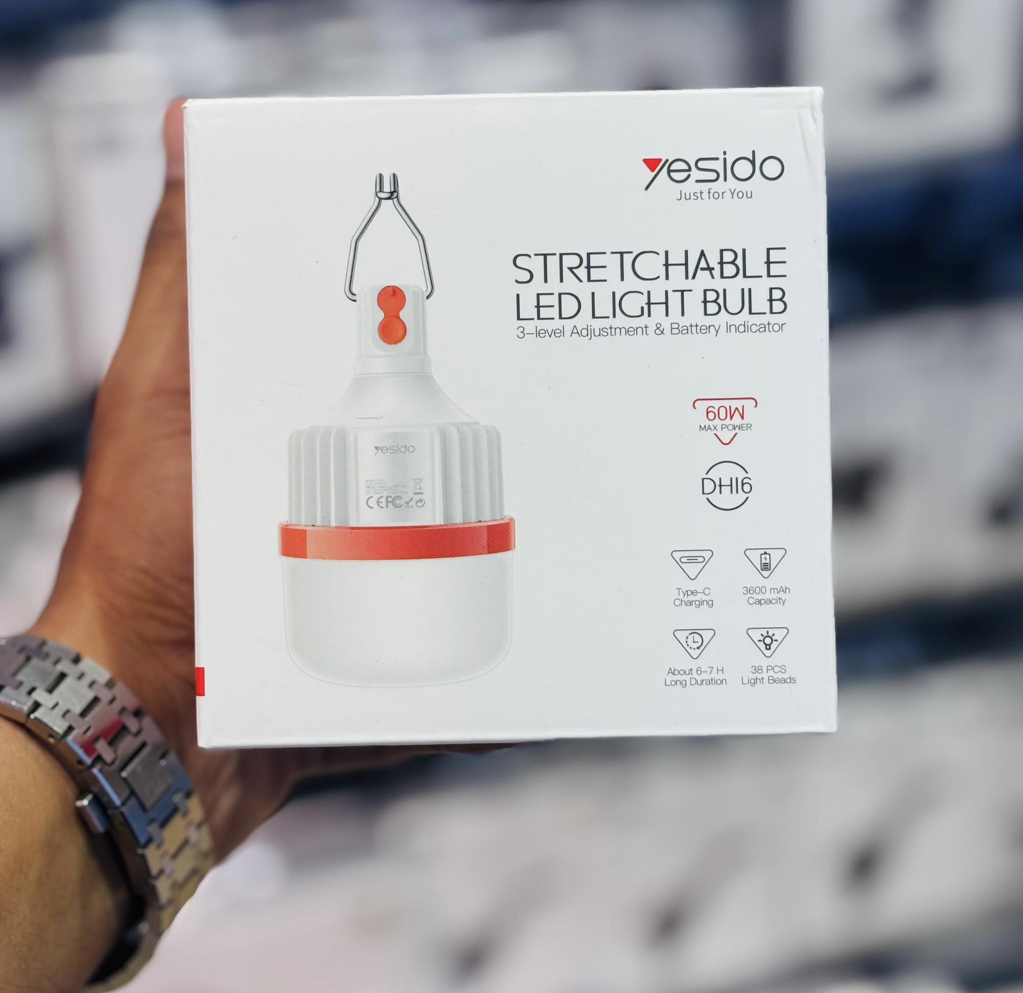 لمبة شحن YESIDO 60W