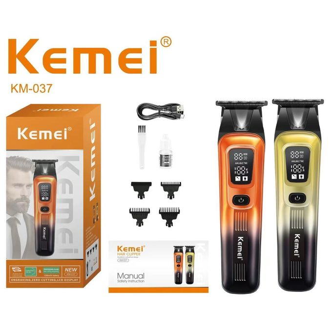 ماكينة حلاقة الشعر والذقن الاحترافية من نوع Kemei KM-263