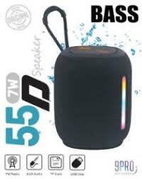 سماعة  صوت بلوتوث محمول (صب ووفر) من طراز 9PRO 55D،