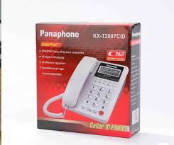 هاتف أرضي سلكي من نوع Panaphone KX-T2007CID
