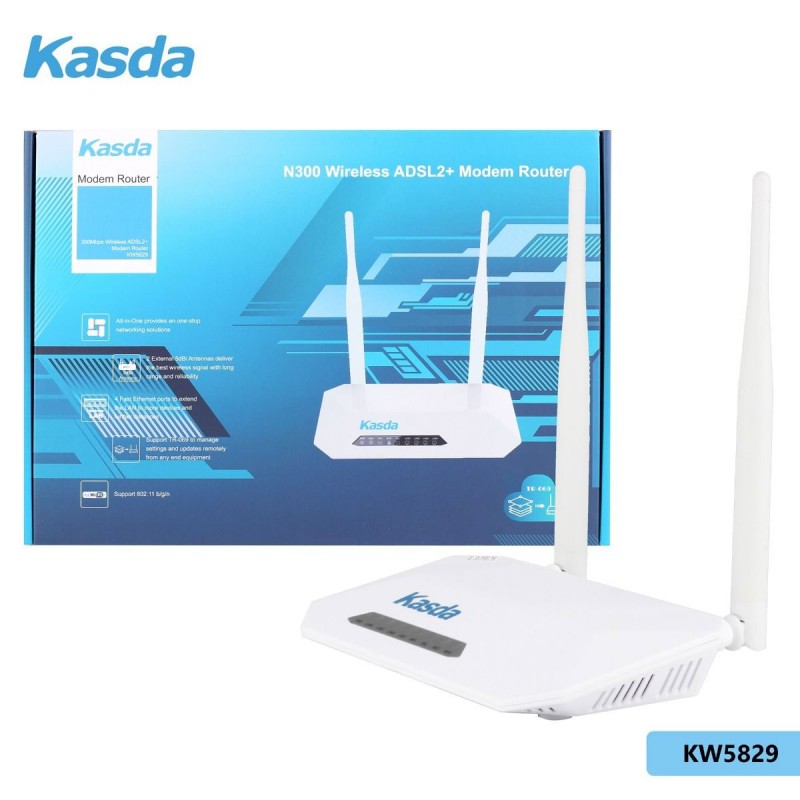 مودم راوتر Kasda N300 Wireless ADSL2