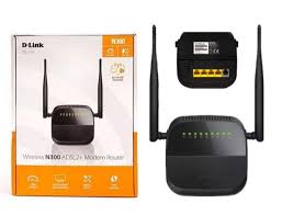 مودم وراوتر D-Link Wireless N300 ADSL2