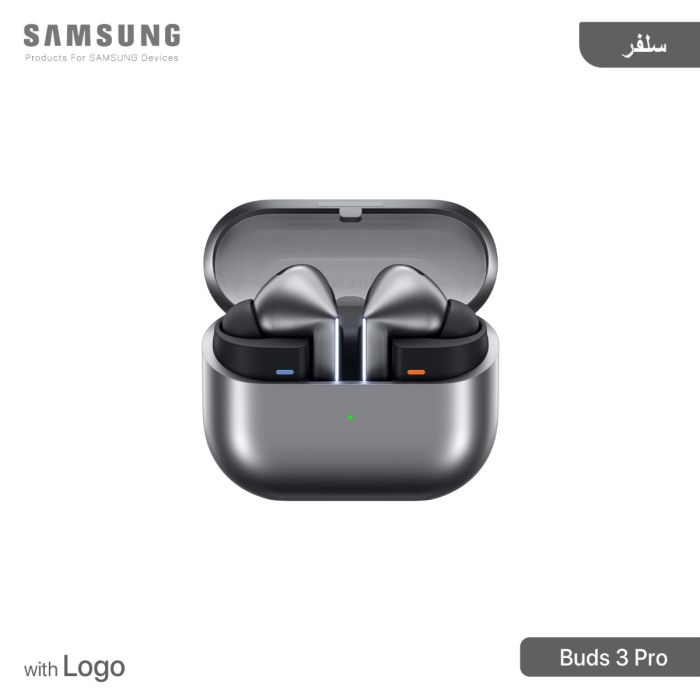 سماعة أذن سامسونج Buds 3 Pro بلوتوث مع لوجو
