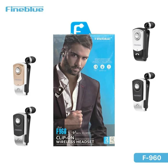 سماعة اذن لاسلكية من نوع Fineblue F960.