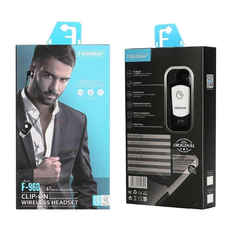 سماعة اذن لاسلكية من نوع Fineblue F960.