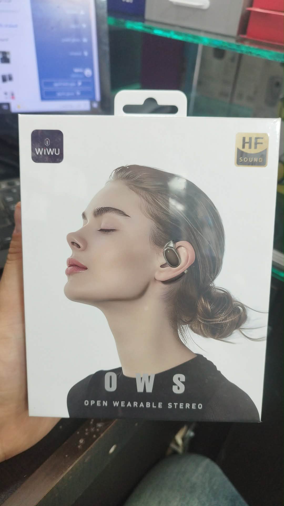 سماعات أذن مفتوحة من نوع WIWU Open Wearable Stereo (OWS)