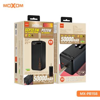 باور بانك  (شاحن متنقل) موكسوم  موديل MX-PB158 سعة 50000 مل امبير