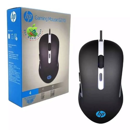 ماوس ألعاب سلكي من شركة إتش بي، طراز HP Gaming Mouse G210.