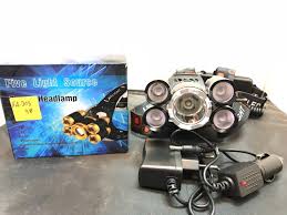 كشاف رأس مزود بخمسة مصادر إضاءة (Five Light Source Zoom Headlamp) من ماركة "ADLIGHT