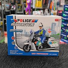 دراجة نارية للشرطة من العلامة التجارية Dickie Toys.
