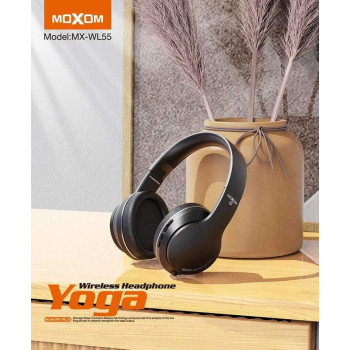 سماعة رأس لاسلكية طراز Moxom MX-WL55 Yoga