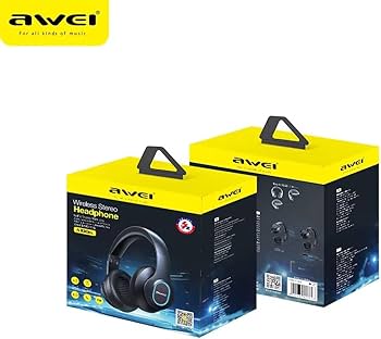 سماعة رأس لاسلكية من نوع Awei A100BL.