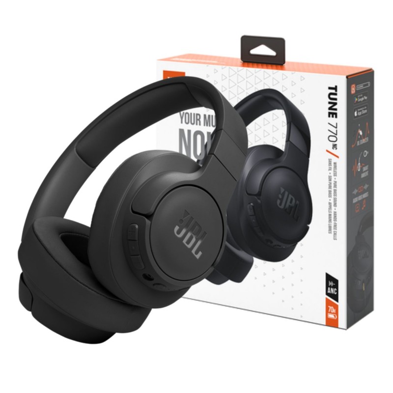 سماعة رأس لاسلكية طراز JBL Tune 760NC من شركة JBL.
