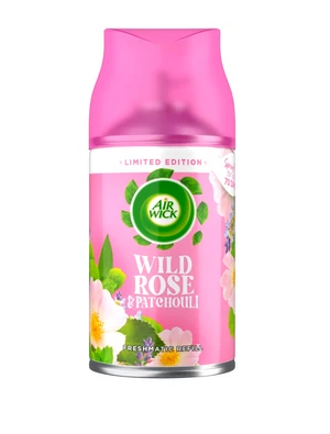 معطر جو أوتوماتيكي من نوع Air Wick Freshmatic، برائحة الورد البري والباتشولي