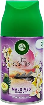 إعادة تعبئة لبخاخ معطر جو من نوع Air Wick، بنكهة "لحظات المالديف"