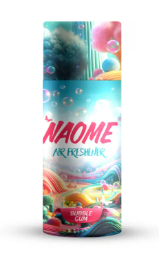 معطر جو من ماركة نعومي برائحة العلكة (Naome Air Freshener Bubble Gum)