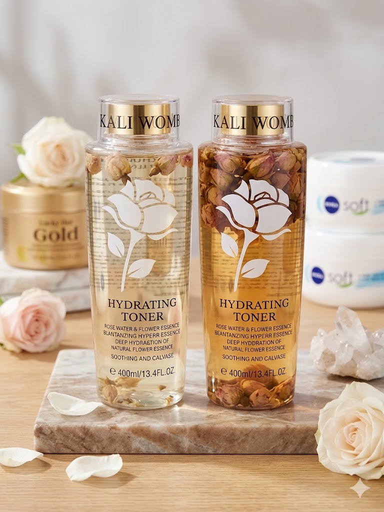 تونر ووكالي المرطب (Wokali Hydrating Toner) بماء الورد وخلاصة الزهور