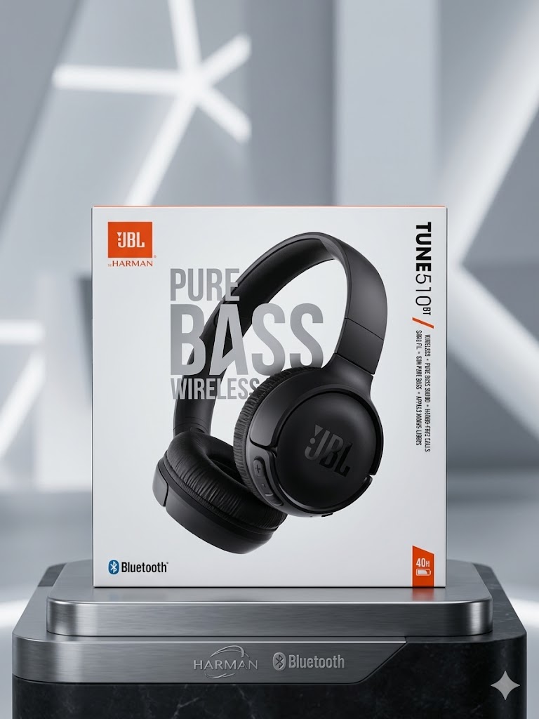 سماعة الرأس JBL TUNE 510BT بلوتوث / الاصلي