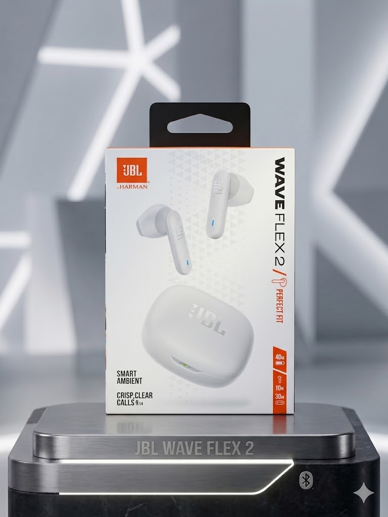 سماعة أذن JBL Wave Flex 2 بلوتوث