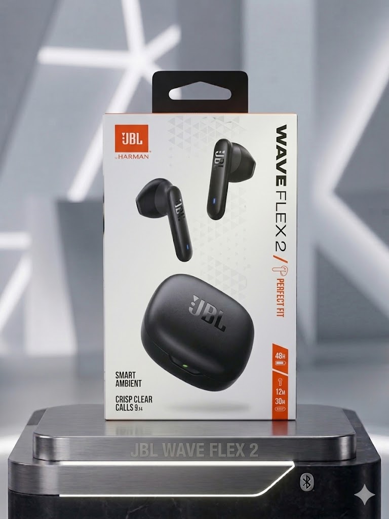 سماعة أذن JBL Wave Flex 2 بلوتوث
