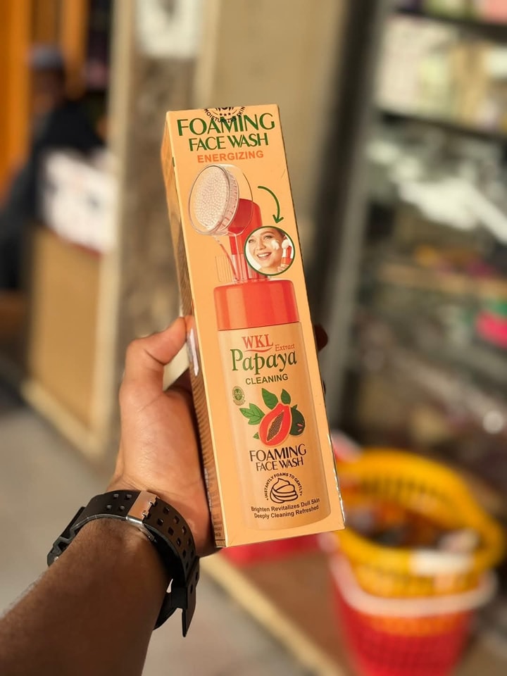 غسول رغوي للوجه بخلاصة البابايا