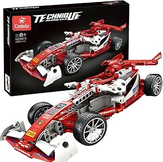 مجموعة بناء لسيارة سباق من نوع JIQILE Technique Racing Car