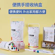 أقلام ماركر أكريليك (Acrylic Markers) مكونة من 24 لوناً،