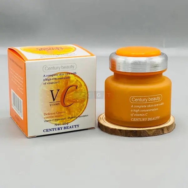 كريم أساس Century Beauty Vitamin C Waterproof Whitening Foundation