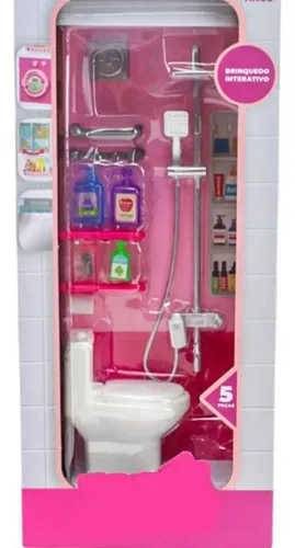 مجموعة ألعاب بيت الحمام (Home Toilet)،