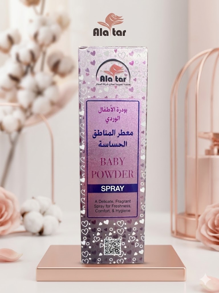 عطر للمناطق الحساسة برائحة بودرة الأطفال