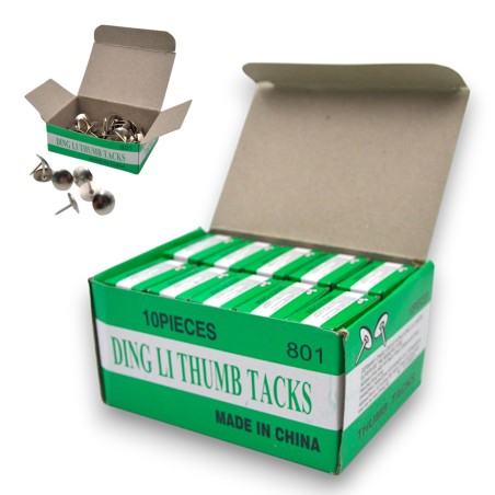 دبابيس مكتب (Thumbtacks) من العلامة التجارية Xing Li.