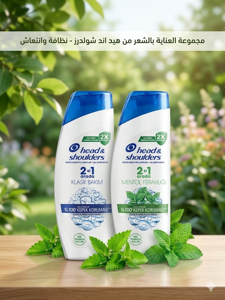 شامبو هيد اند شولدر 625 مل