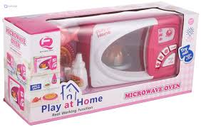 لعبة ميكروويف من مجموعة "Play at Home" للأطفال