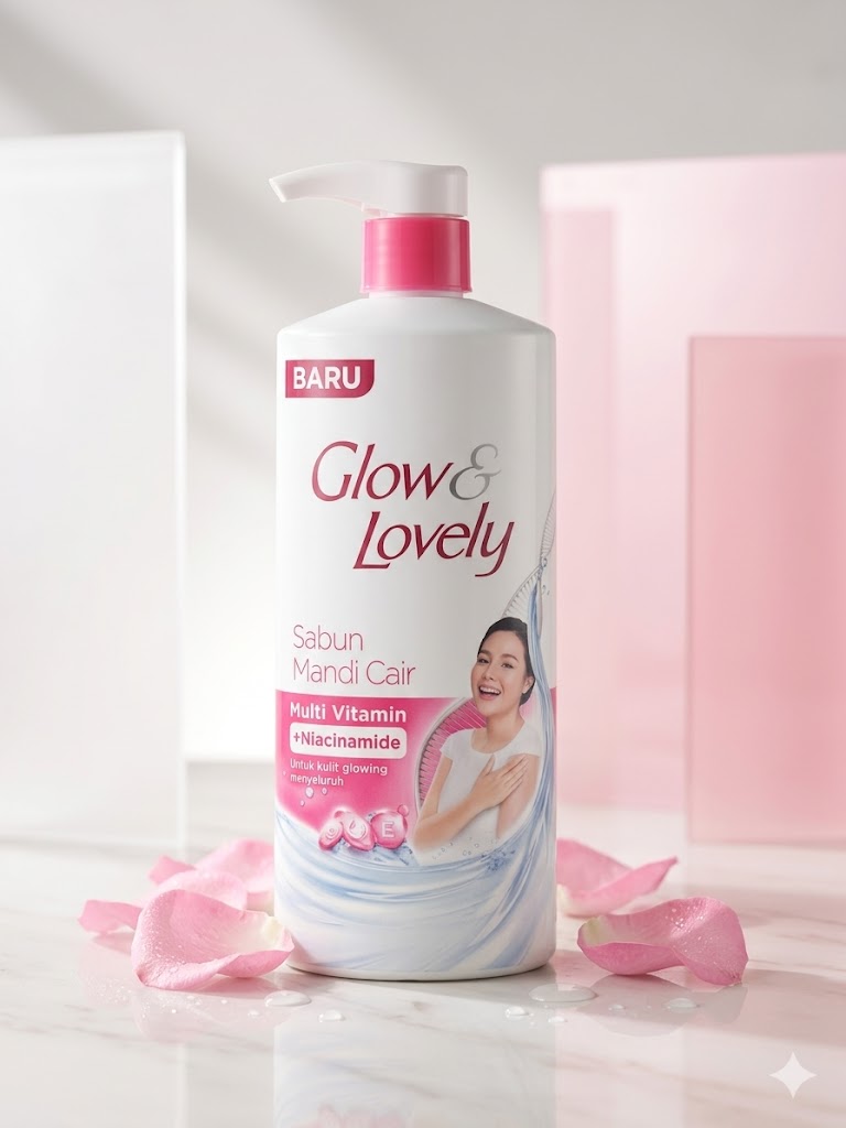غسول الجسم Glow & Lovely Brightening Body Wash
