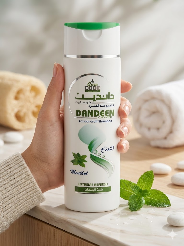 شامبو داندين (Dandeen) المضاد للقشرة بتركيبة النعناع