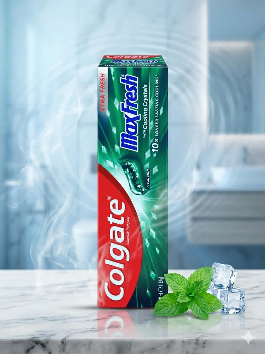 معجون الأسنان كولجيت ماكس فريش (Colgate Max Fresh) بنكهة النعناع المنعش