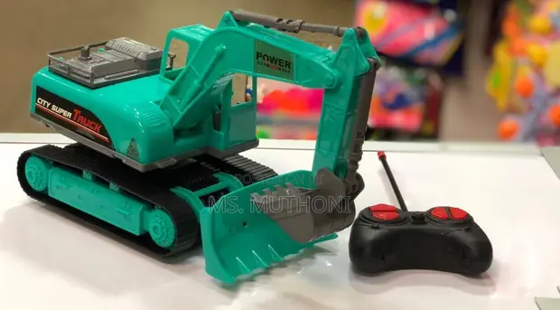 لعبة (حفارة) تعمل بالتحكم عن بعد من نوع "City Super Construction"