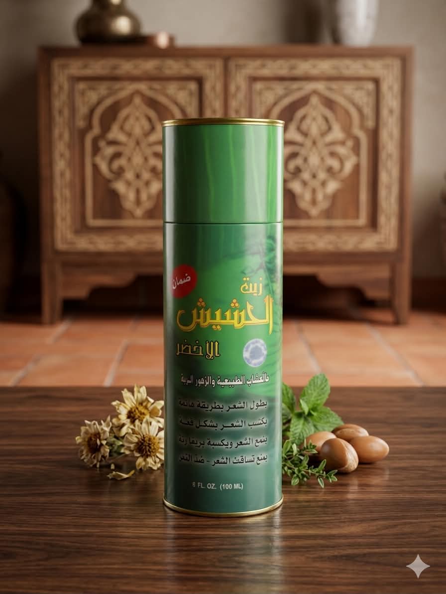 زيت الحشيش الأخضر