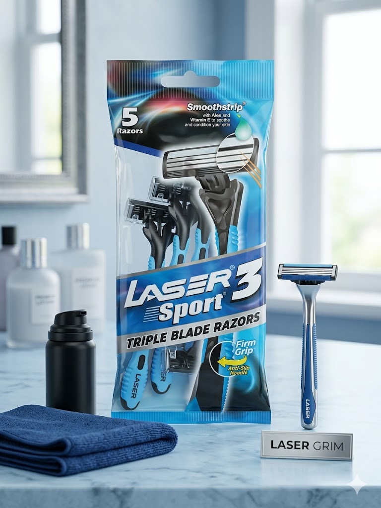 شفرات  حلاقة ليزر سبورت 3 (Laser Sport 3)