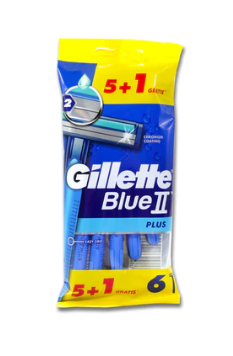 شفرات حلاقة جيليت بلو 2 بلس (Gillette Blue II Plus)