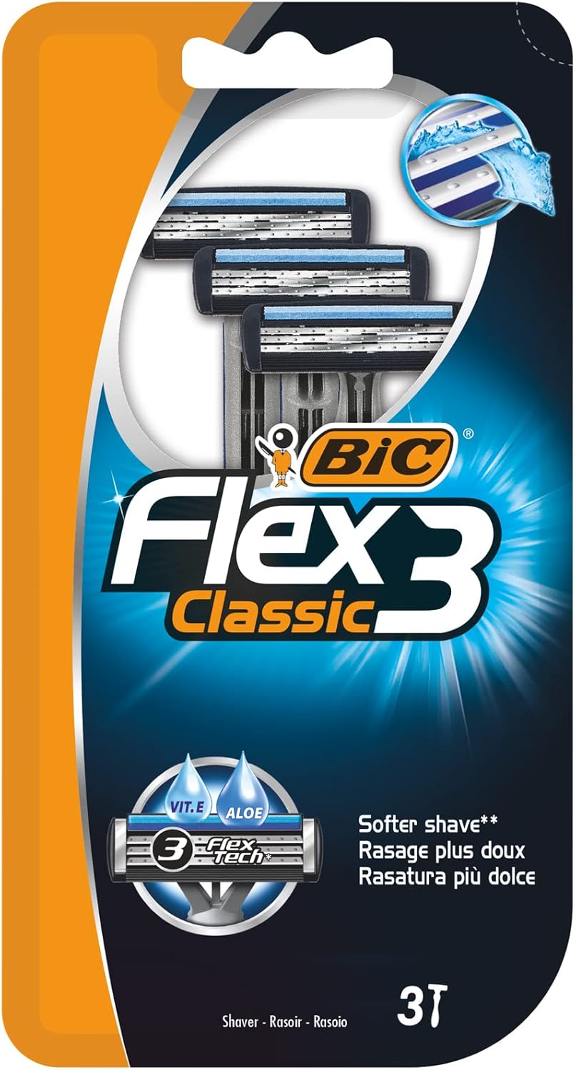 شفرات حلاقة رجالية  BIC Flex 3 Classic