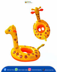 هذه عوامة سباحة للأطفال من ماركة San Li Toys بتصميم زرافة.